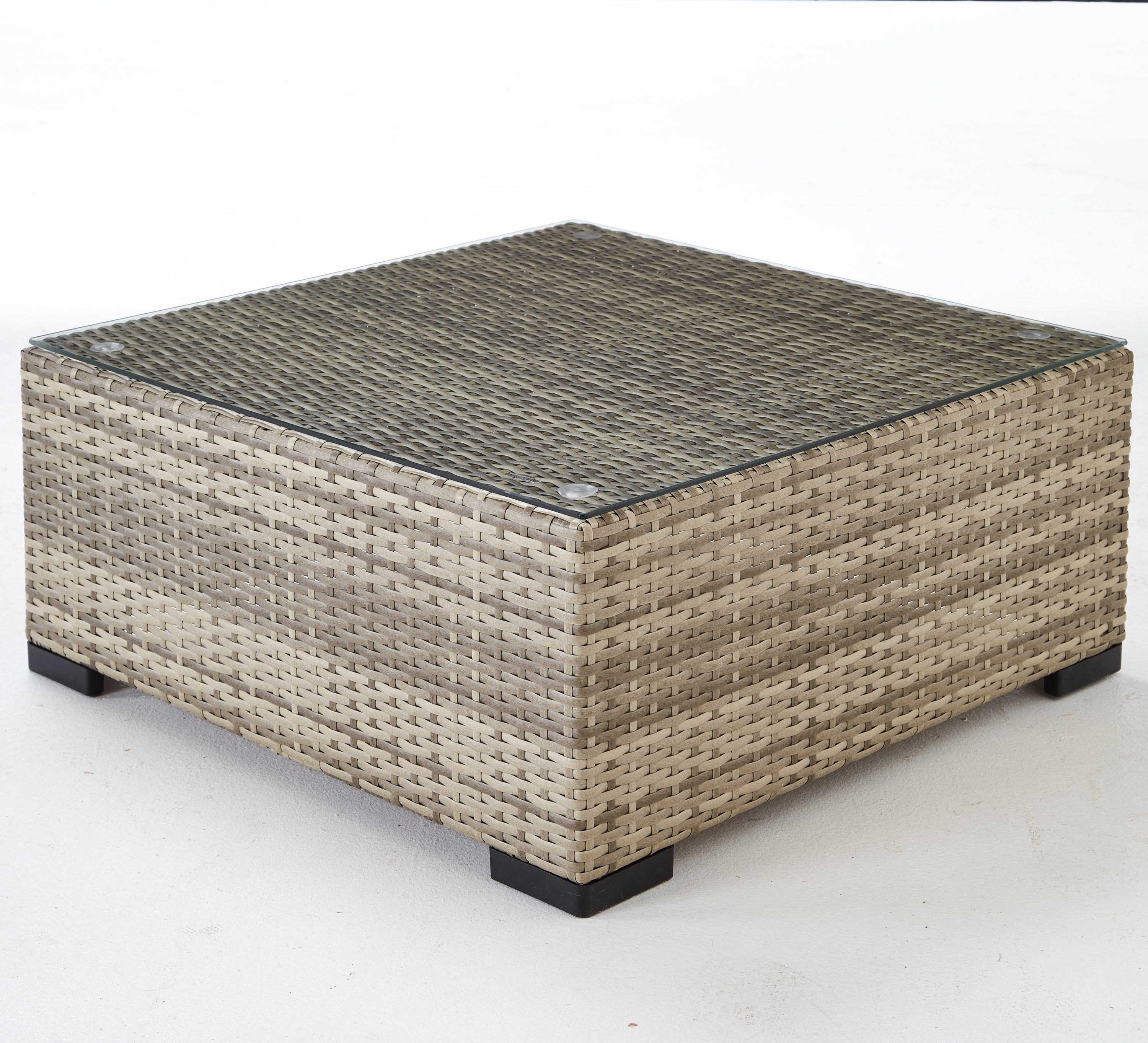 Caribbean Outdoor Coffee Table - Navy Blue Weather-Resistant Patio Furniture for Garden, Poolside & Backyard Relaxation