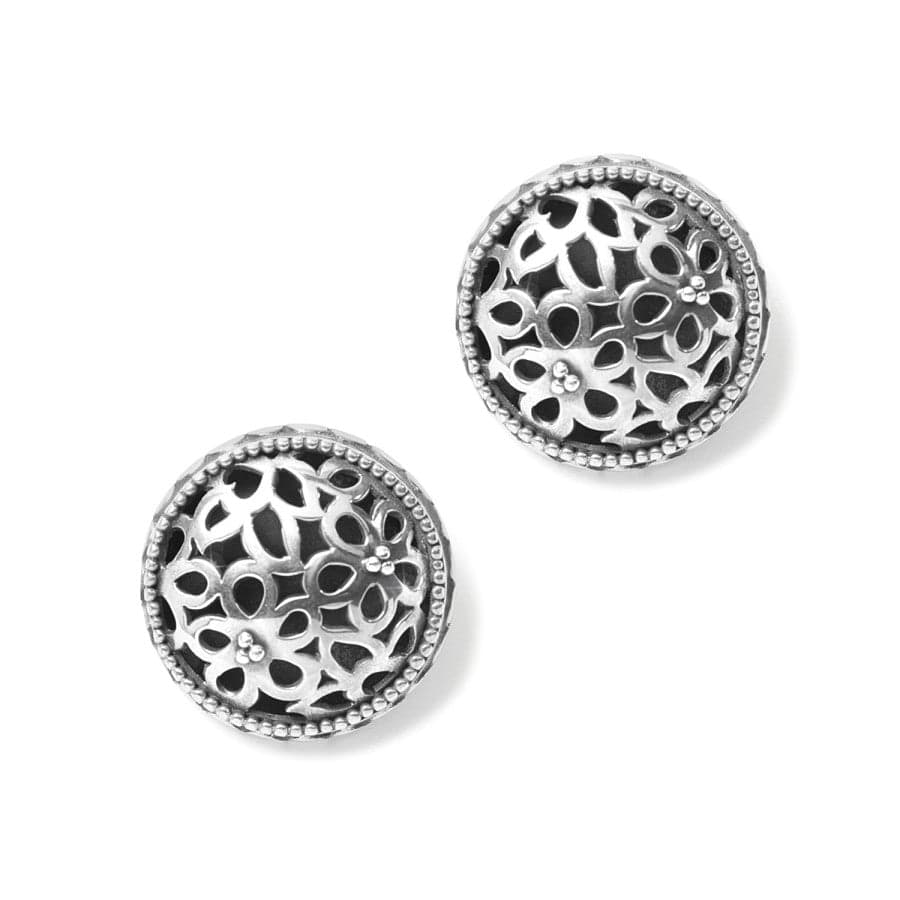 Bali Lacy Daisy Clip Earrings - Boho Floral Hair Accessories for Women, Non-Pierced Ear Clips - Perfect for Weddings, Parties & Everyday Wear