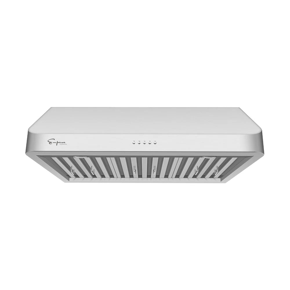 Empava 30-Inch Under Cabinet Range Hood 500 CFM Ducted Stainless Steel Kitchen Vent Hood with Filters - Perfect for Modern Home Cooking & Smoke Removal