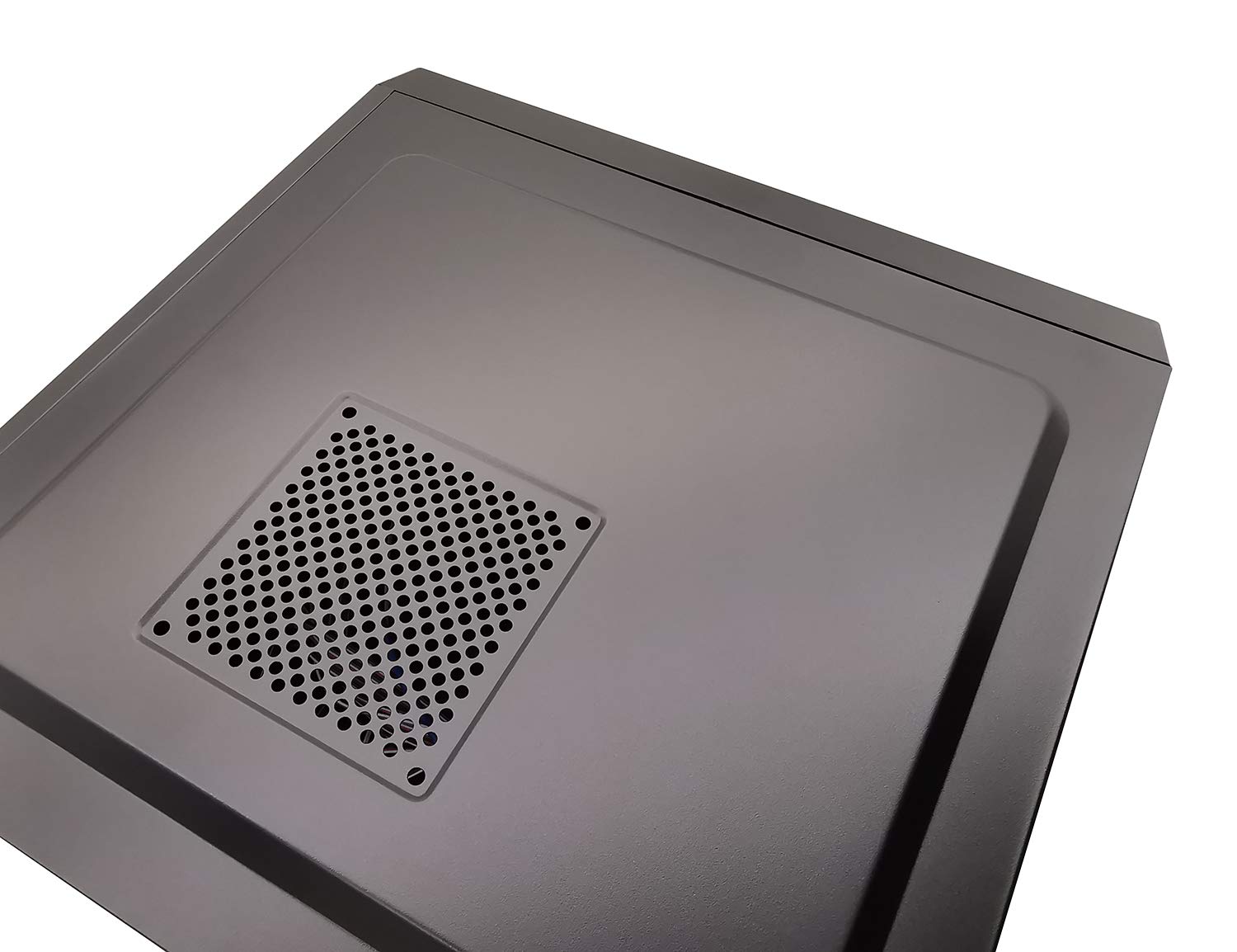 120mm PC Computer Case Fan Dust Filter Screen - Ultra Fine PVC Mesh Dustproof Cover with Screws (Black, 10 Pack) | Perfect for Gaming PC, Desktop Computer & Server Cooling System Protection