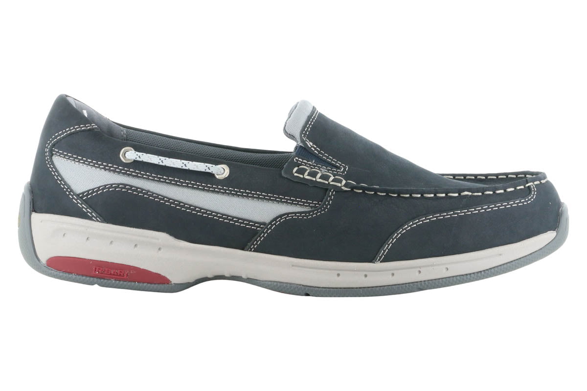 Dunham Captain Venetian Slip-On Shoes for Men - Navy Blue Comfortable Loafers | Perfect for Casual Wear, Office & Travel