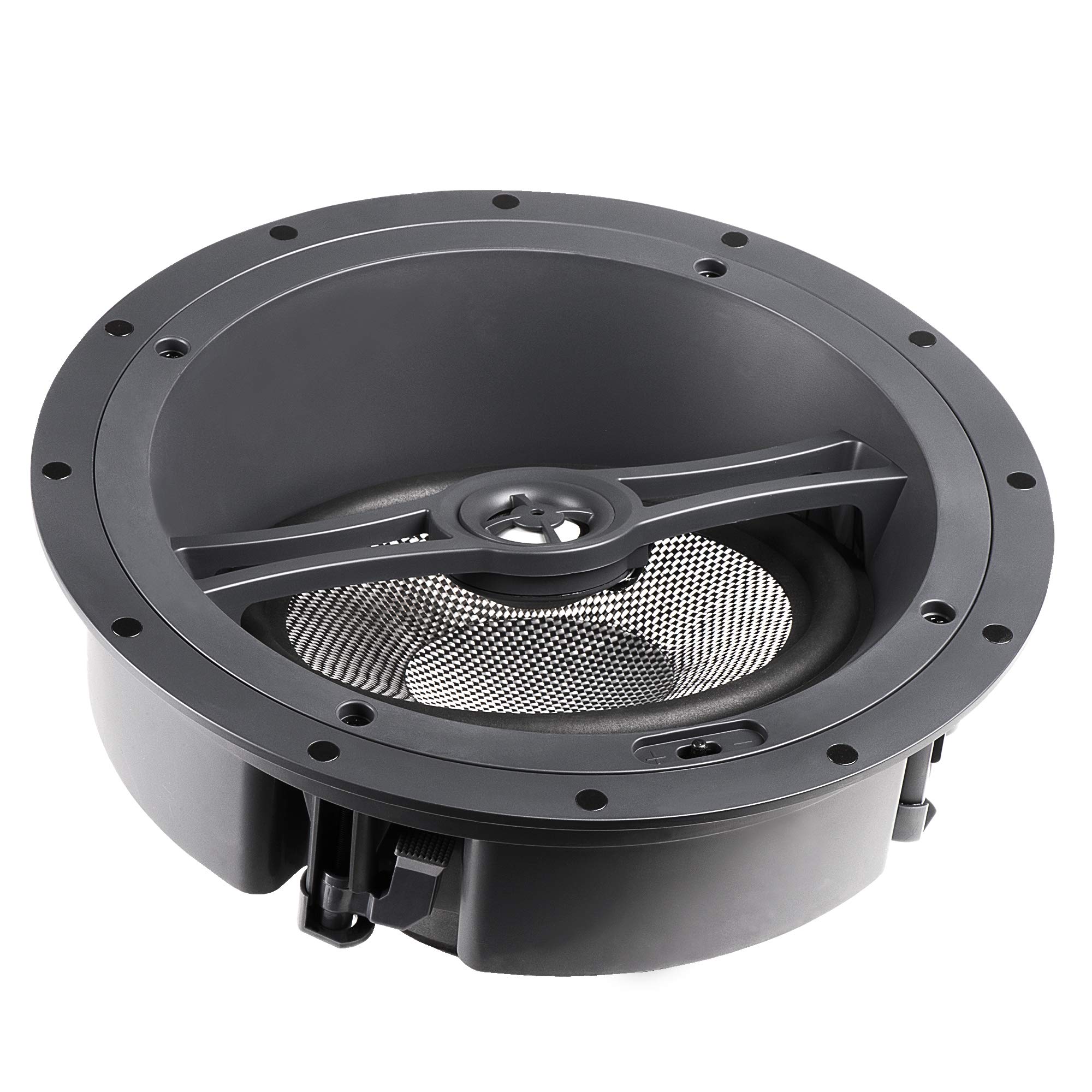 OSD Audio 8-Inch Trimless Ceiling Speaker 175W LCR - Home Theater Surround Sound System with Contour Switch (ACE870, Single) - Perfect for Living Room, Bedroom & Basement Audio Setup