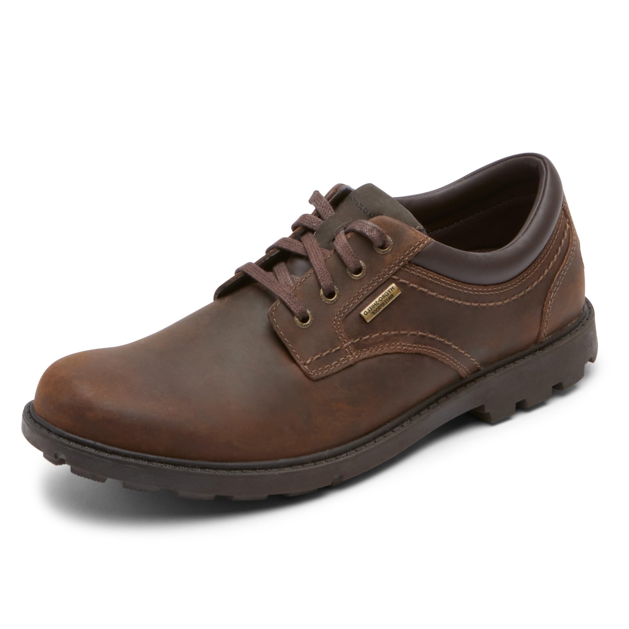 Rockport Men's Storm Surge Waterproof Plain Toe Oxford Dress Shoes - Comfortable & Stylish for Business, Office & Formal Occasions