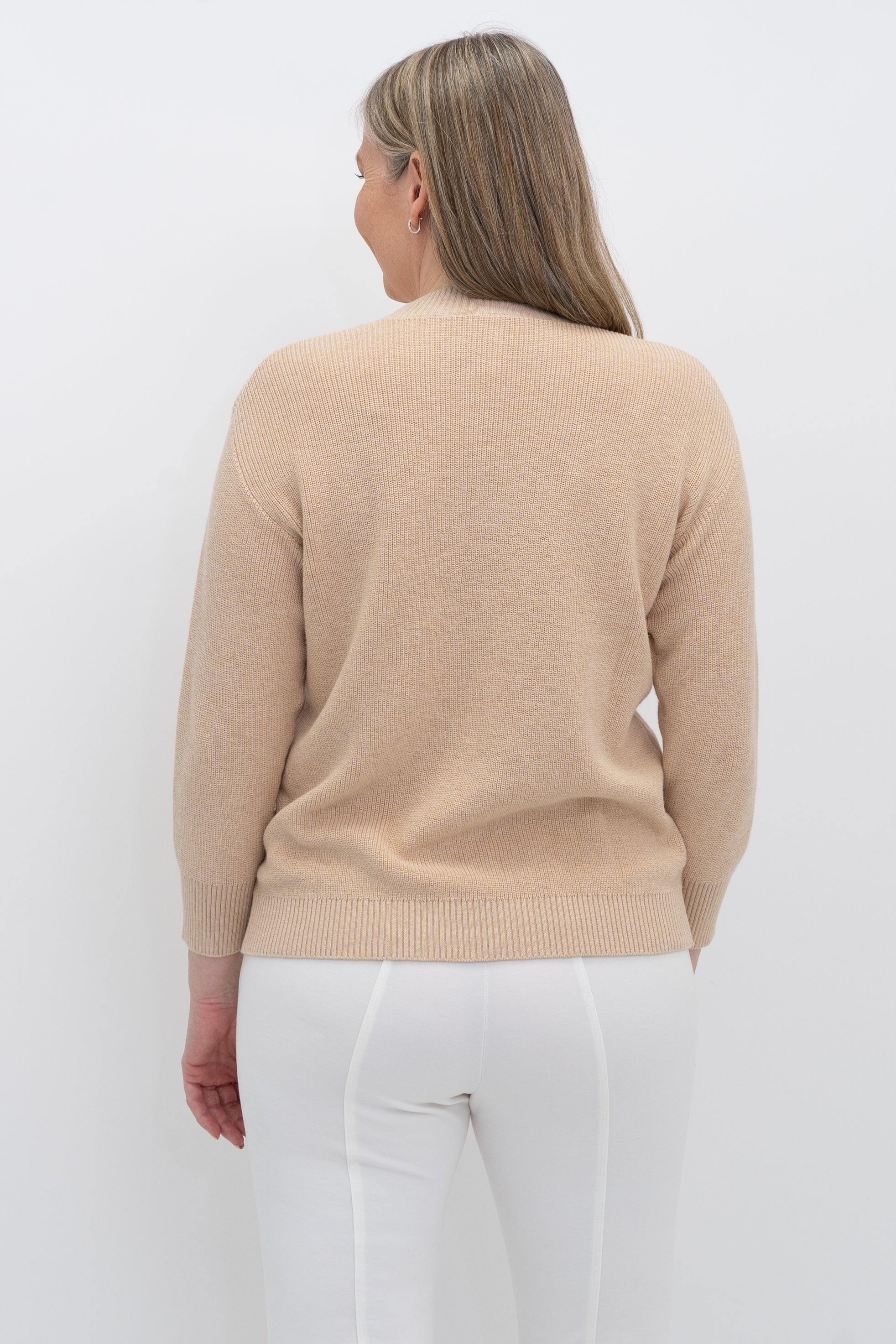 Brooklyn Sweater for Women - 100% Natural Cotton Knitwear | Cozy & Soft Pullover for Fall & Winter | Perfect for Casual Outfits, Office Wear & Weekend Relaxation