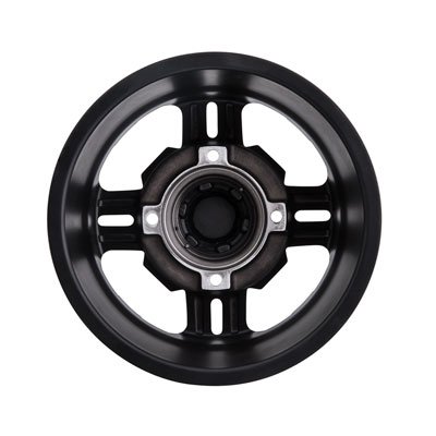 4/137 Tusk Beartooth Wheel 14x7 4.0 + 3.0 Matte Black ATV Rim for KAWASAKI PRAIRIE 650 4x4 (2002-2003) - Perfect for Off-Roading, Trail Riding & Mud Adventures