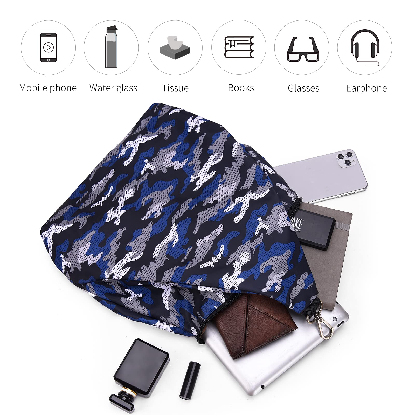 Black Butterfly Premium Women's Backpack - Bohemian Style Fashion Casual Daypack, Small Purse Backpack (34-Blue) for Work, Travel & College Campus Use