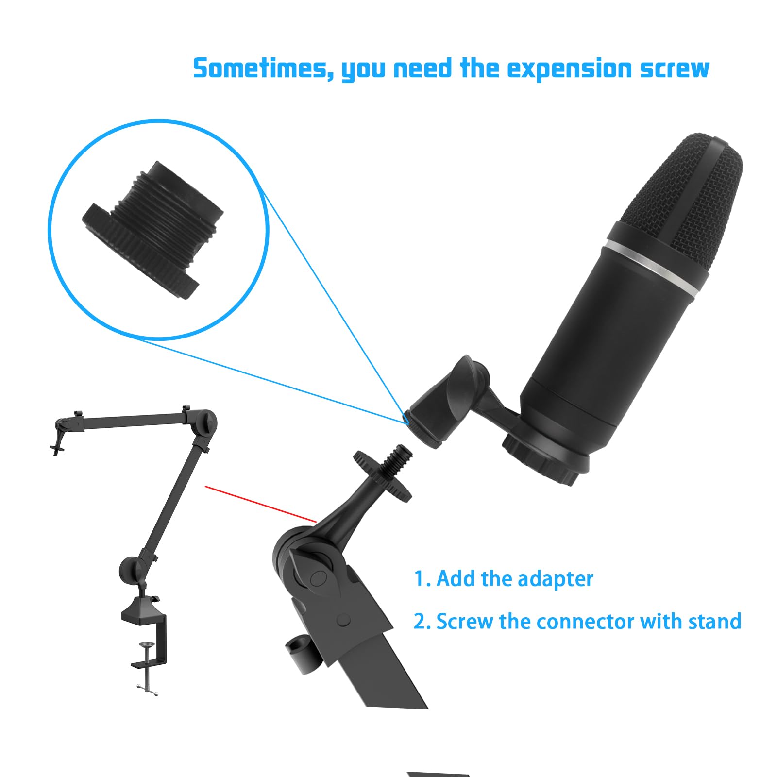 Professional Podcast Equipment Bundle - Condenser Microphone & Headset with Foldable Boom Arm - Perfect for Home Studio, Streaming & Voice Recording