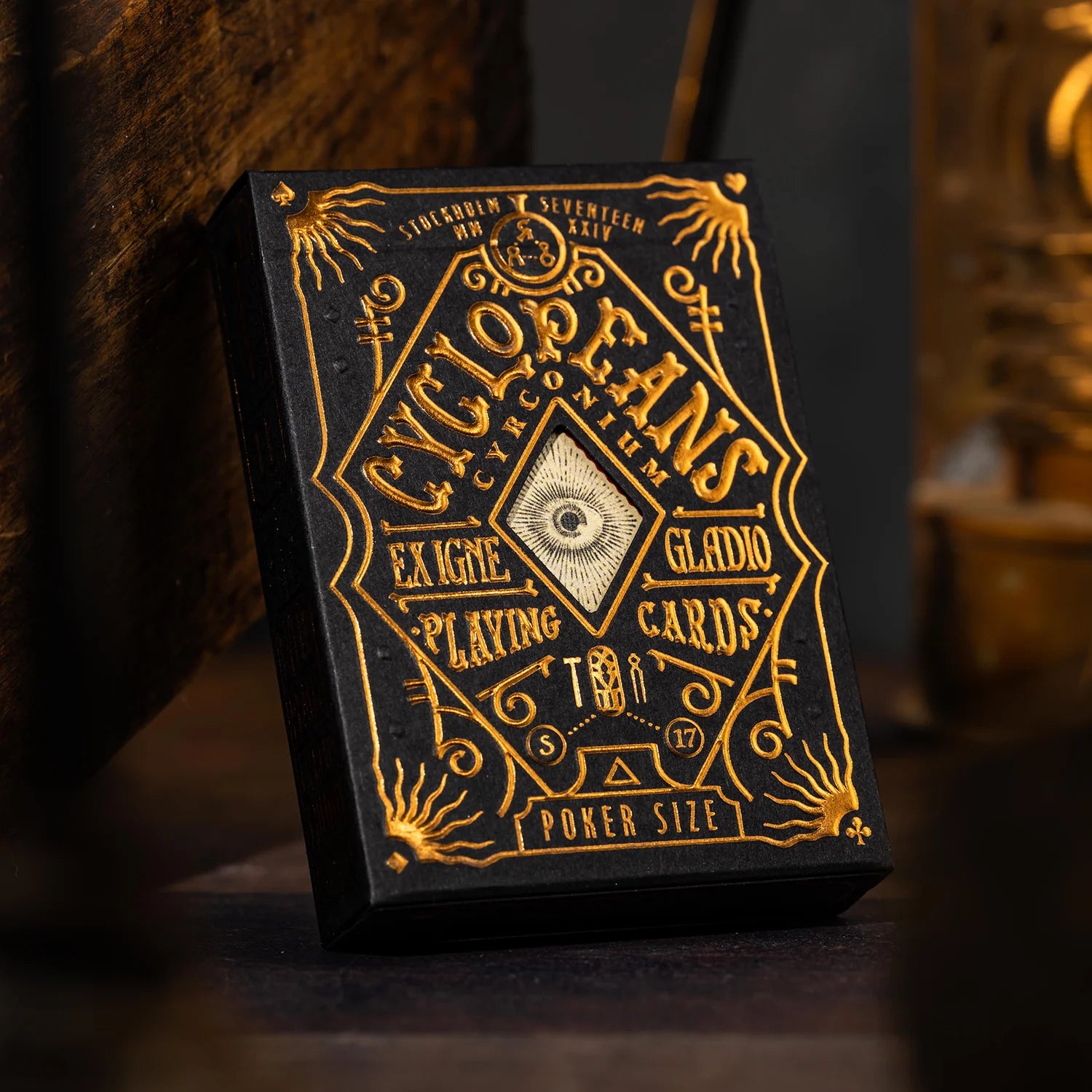 Premium Cyclopeans Cyrconium Playing Cards - Elegant & Durable for Poker, Magic Tricks & Cardistry | Perfect for Game Nights & Professional Performances