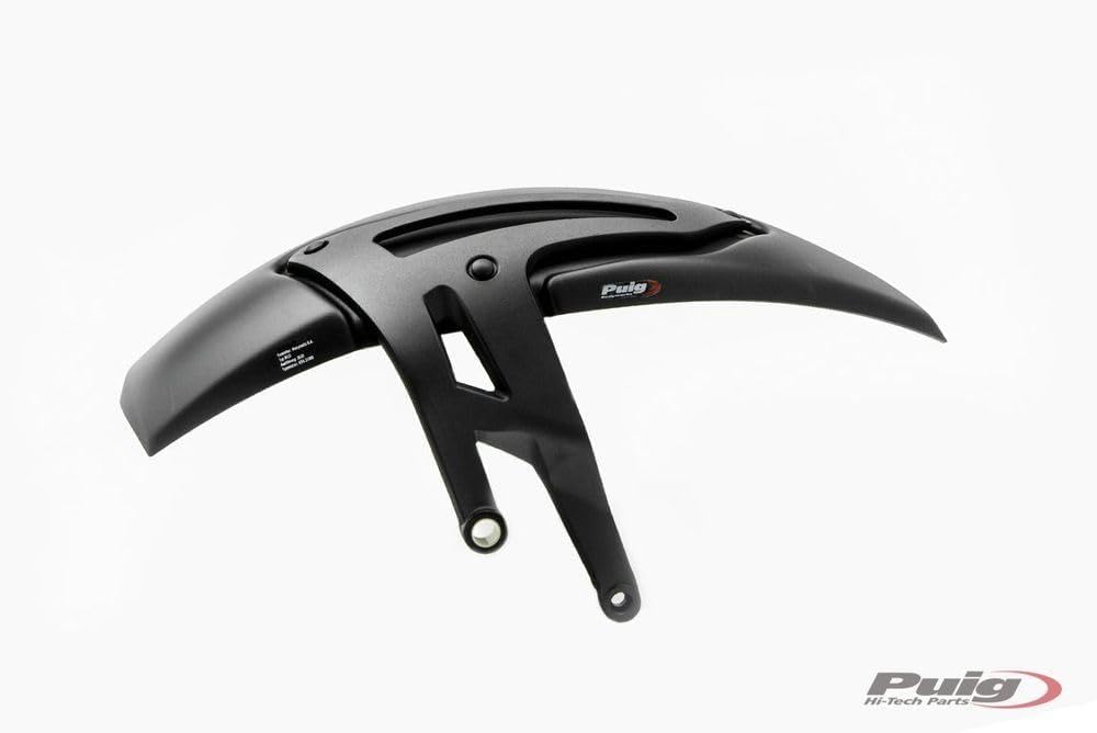 Puig Rear Hugger for BMW R1200R/RS (2018-2019) & R1250/RS (2019) - Carbon Fiber Matte Black | Motorcycle Fender Extension for Enhanced Protection & Style