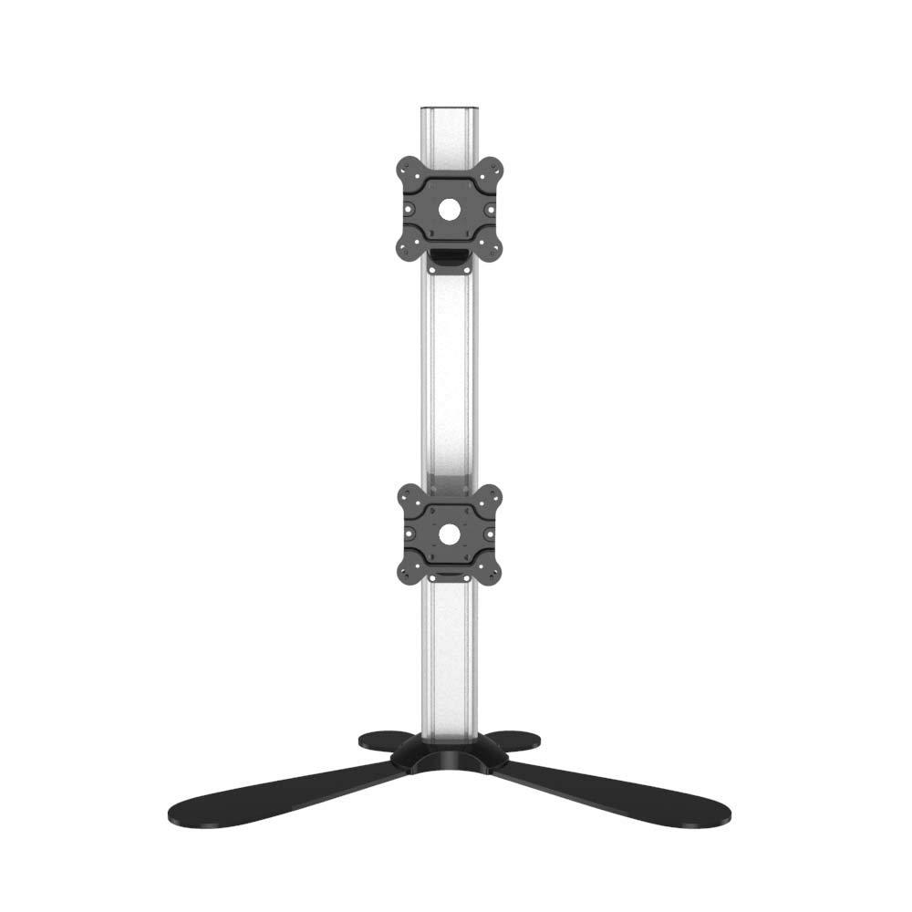Cotytech Dual Monitor Stand with Quick Release & Vertical Lift - Stackable 2
