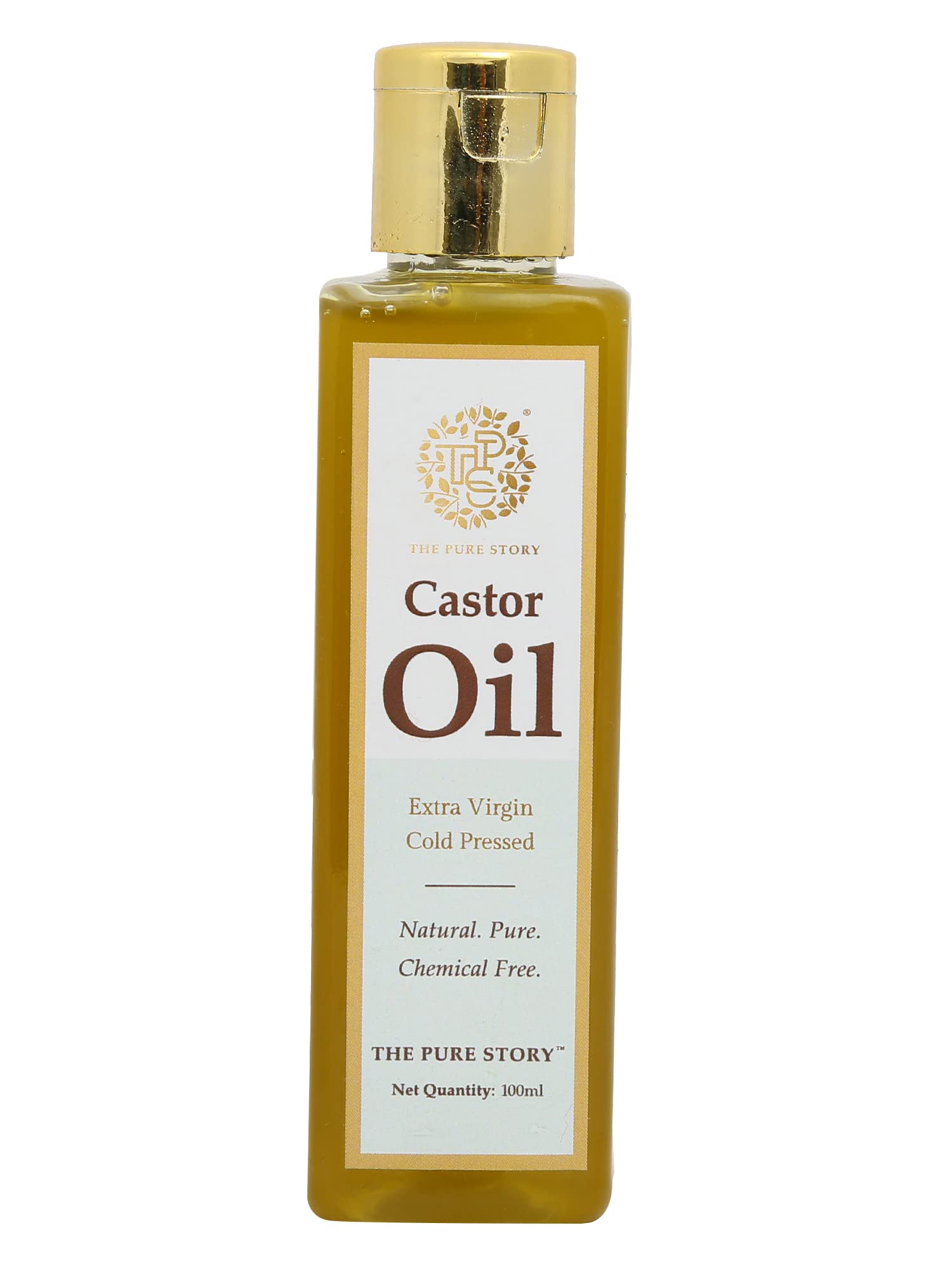 Pure Cold Pressed Castor Oil for Hair Growth & Skin Care - 100% Natural, Unrefined, Hexane-Free - Promotes Healthy Hair, Eyelashes & Eyebrows - Ideal for Dry Skin, Scalp Massage & DIY Beauty Treatments (200ml) - Perfect for Daily Hair Care & Natural Skincare Routine