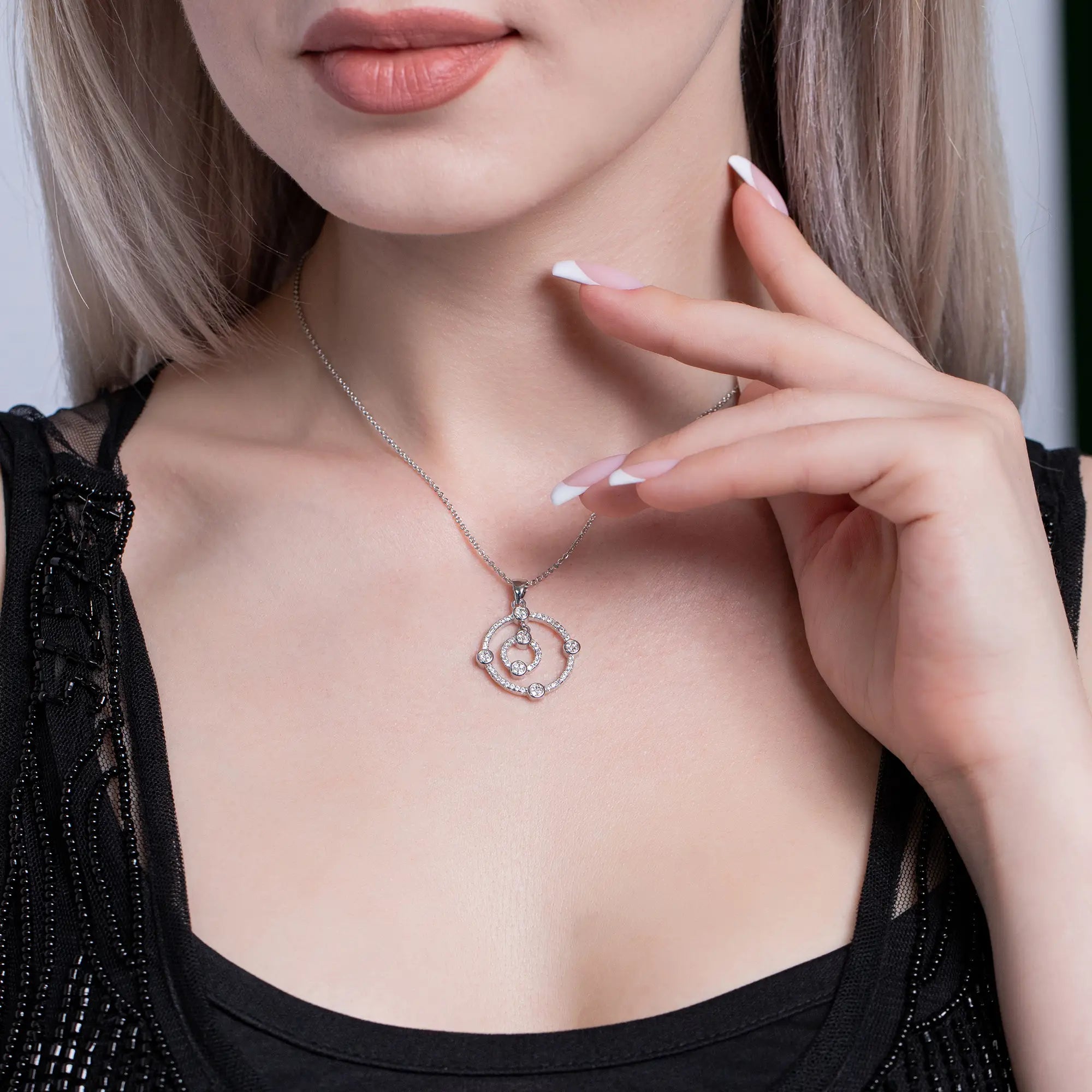Satellite Necklace - Unique Space-Themed Jewelry for Women & Men - Perfect for Gifts, Parties & Everyday Wear