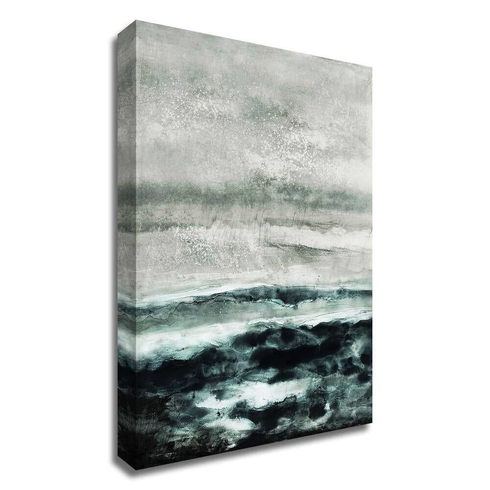 Abstract Waterscape Canvas Print by Iris Lehnhardt - Ready to Hang Wall Art for Living Room, Bedroom & Office Decor