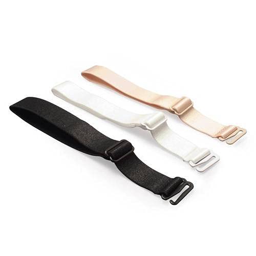 ShirazO Adjustable Bra Straps for Women - High Elastic Non-Slip Replacement Bra Straps with Clips, Soft Plush Back & Extra Long Length (2-Pack) | Perfect for Sports Bras, Tank Tops & Everyday Comfort