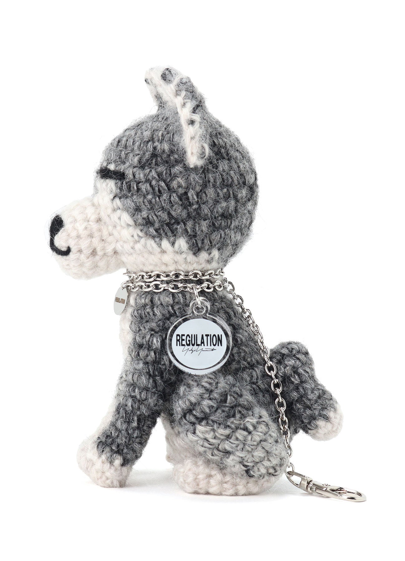 Stylish Combination Knit Keychain Charm with Chain - Perfect for Keys, Bags, and Gift Giving