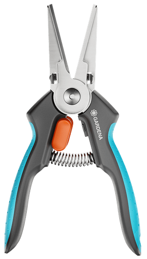 Gardena GripCut Comfort Pruning Shears - Ergonomic Garden Scissors for Precise Plant Trimming | Perfect for Flowers, Herbs & Small Branches | Ideal for Home Gardening & Landscaping