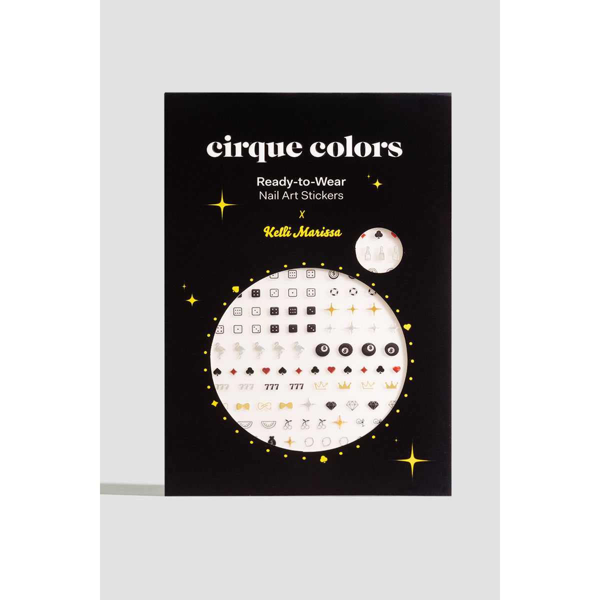 Cirque Colors Nail Polish - Ready to Wear Nail Art Stickers | Kelli Marissa Collection 0.37 oz | Perfect for DIY Manicures & Nail Art Designs