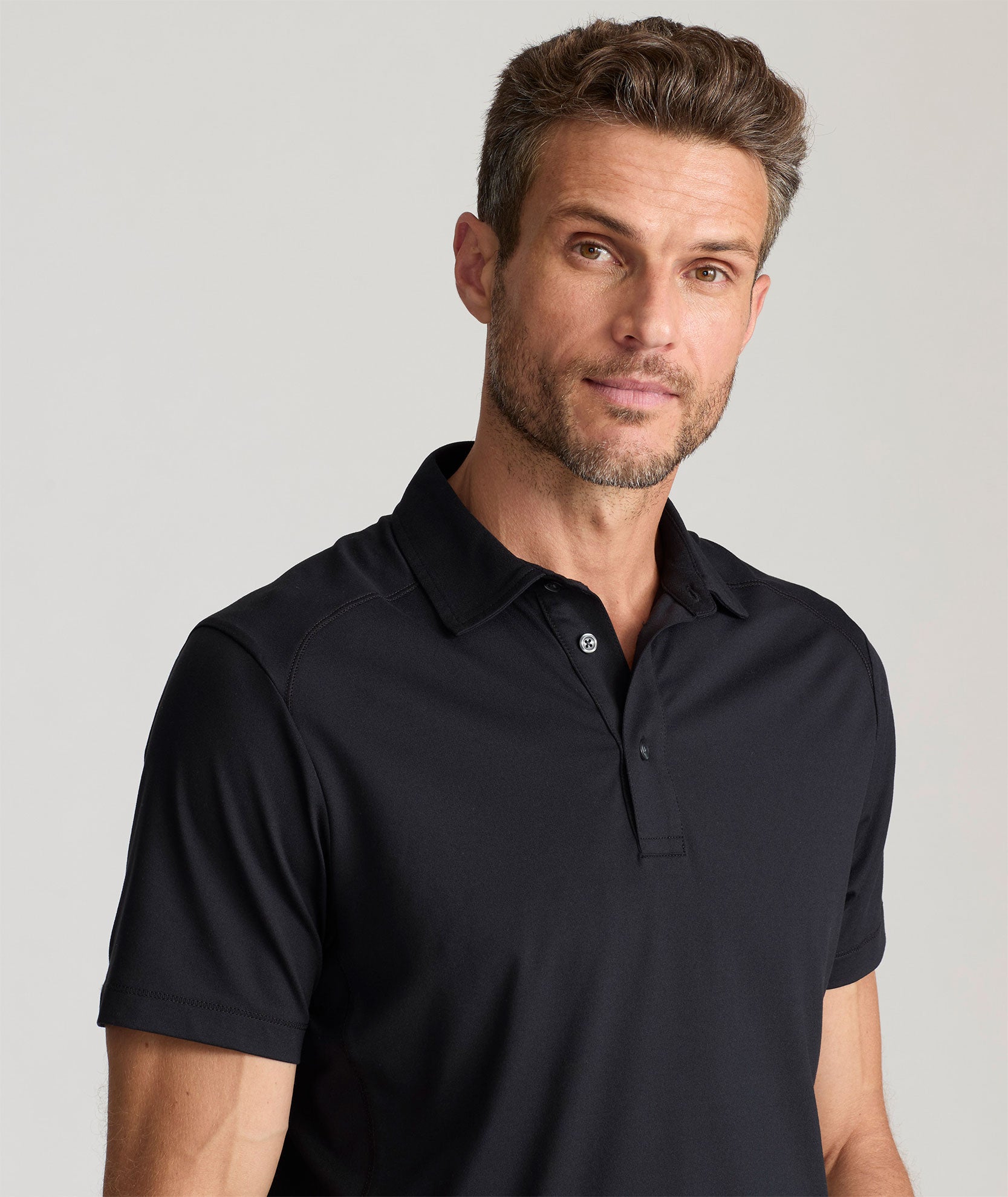 High-Performance Men's Polo Shirt - Moisture-Wicking, Breathable & Comfortable for Golf, Tennis & Casual Wear