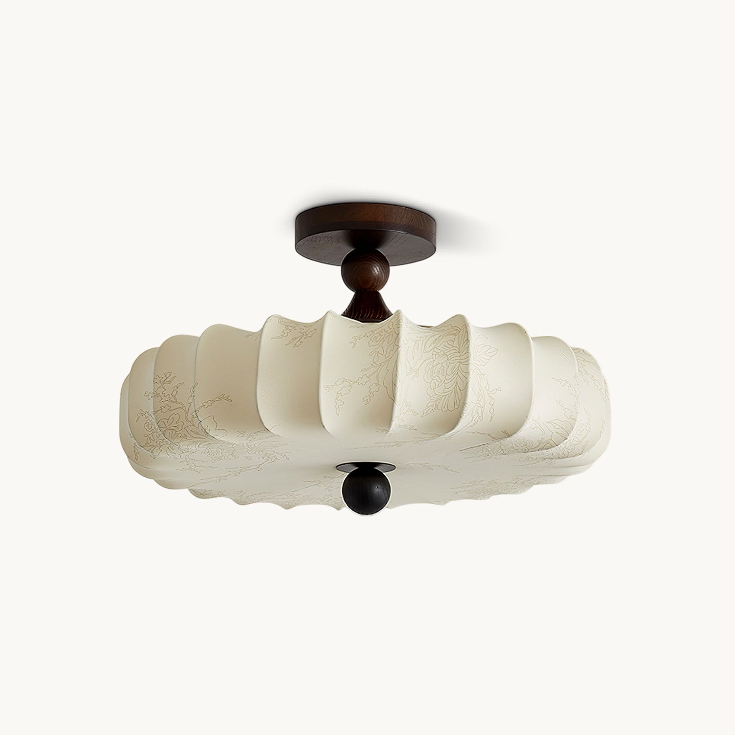 Anela Modern Ceiling Light Fixture - Energy Efficient LED Flush Mount Lighting for Bedroom, Living Room, Kitchen & Hallway - Dimmable Bright White Light (3000K-6000K) - Easy Installation Home Decor