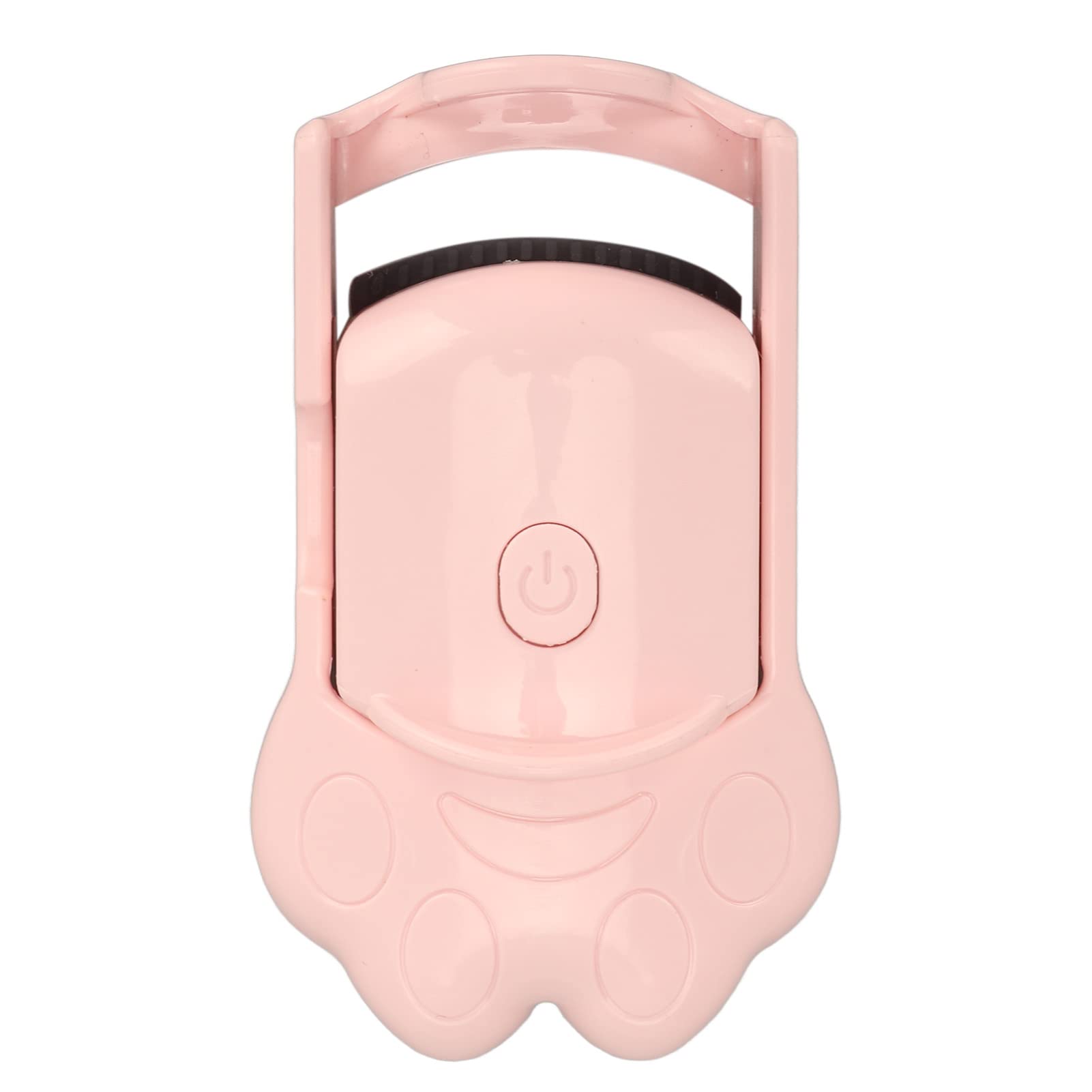 Rechargeable Electric Eyelash Curler with Constant Temperature - USB Powered, 2 Heat Settings, Long-Lasting Battery - Perfect for Travel & Everyday Makeup (Pink) | Great Gift for Women & Girls