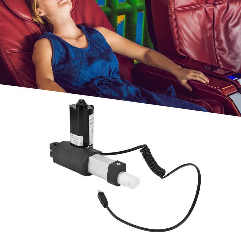 50MM Stroke 1000N Load IP65 Rated Linear Actuator - Heavy Duty Electric Actuator for Adjustable Beds, Recliners, and Medical Equipment (29V DC, Durable Design) - Perfect for Home Healthcare and Furniture Automation