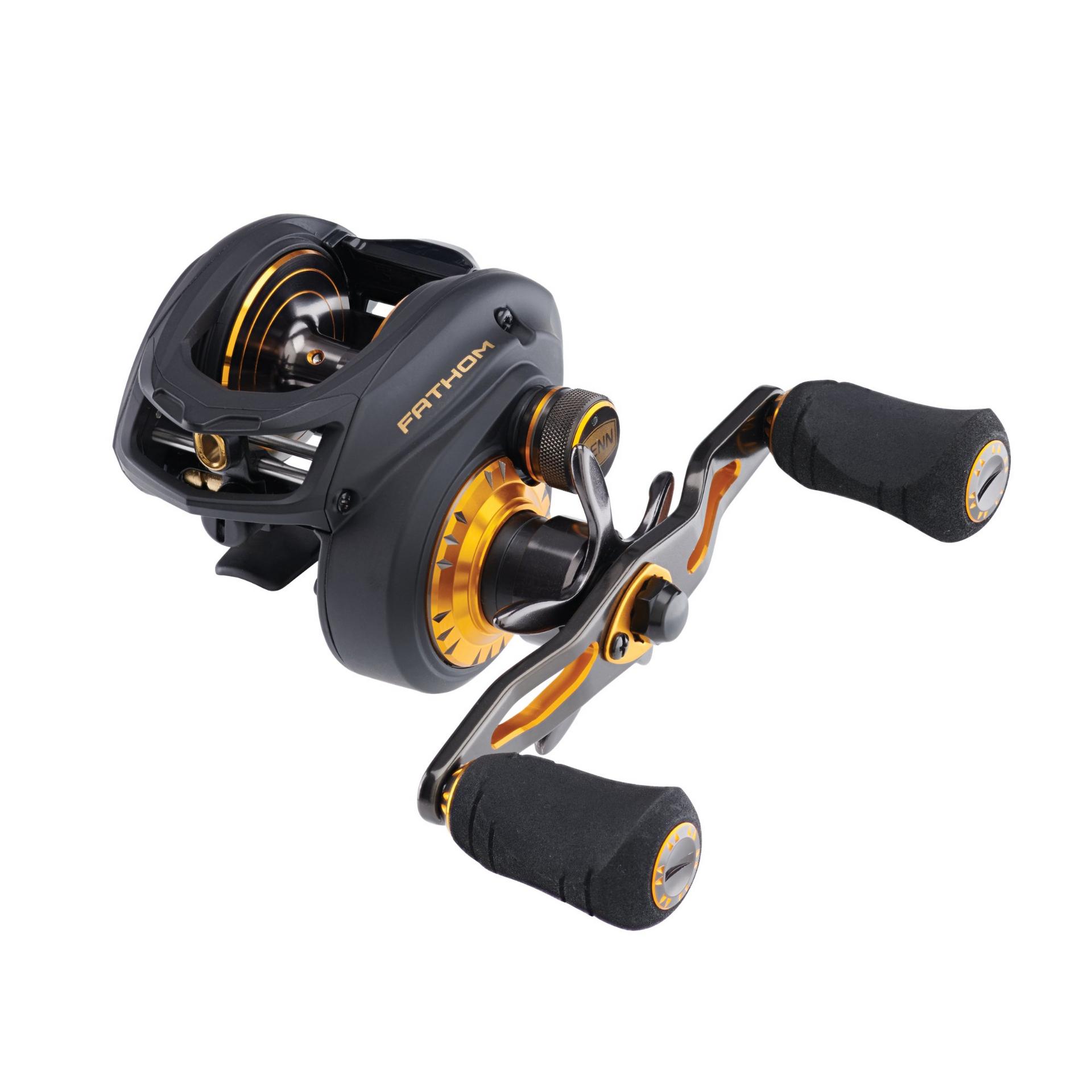 PENN Fathom™ Baitcast Fishing Reel - Saltwater & Freshwater Fishing Gear for Offshore, Inshore & Bass Fishing
