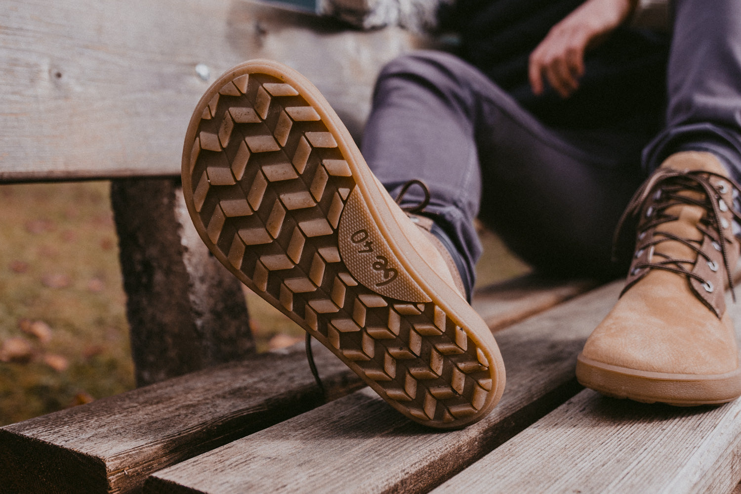 Barefoot Boots for Women & Men - Be Lenka Nevada Neo in Sand & Dark Brown | Minimalist Comfort for Hiking, Travel & Everyday Wear
