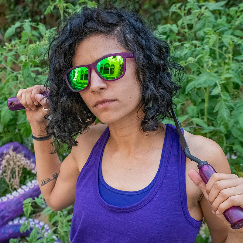 Goodr Sunglasses for Gardening - Polarized UV Protection, Lightweight & Comfortable - Perfect for Outdoor Activities, Hiking, and Beach Days