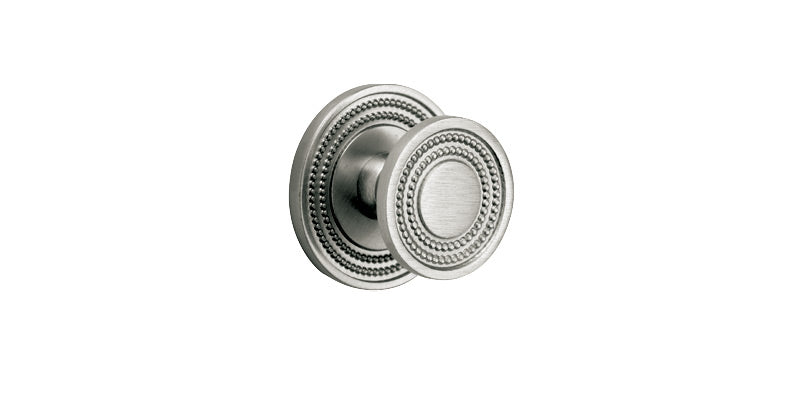Vintage Georgian Beaded Cabinet Knob - Antique Brass Drawer Pull - 1029305 - Perfect for Kitchen Cabinets, Dressers & Furniture Restoration