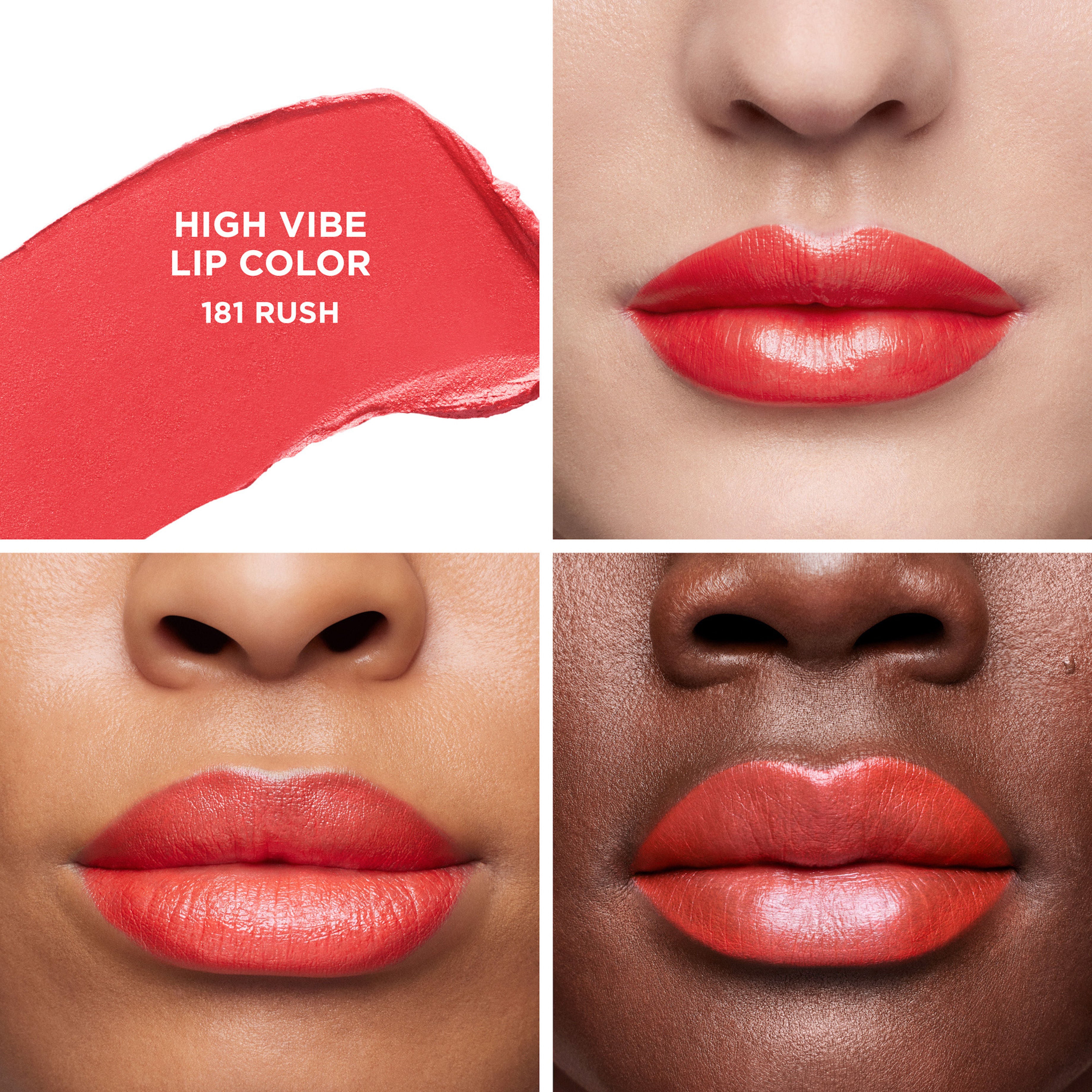 High Vibe Lip Color - Long Lasting Vibrant Lipstick for Women, Cruelty Free & Moisturizing - Perfect for Daily Wear, Parties & Special Occasions