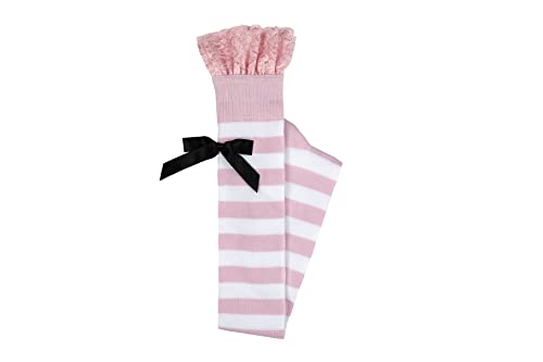 Pink / White With Bow