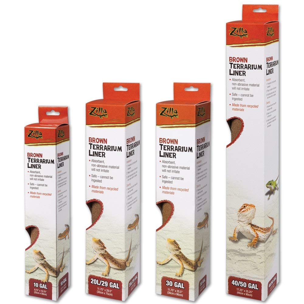 Premium Terrarium Liner for Reptiles & Amphibians - Waterproof & Easy to Clean Habitat Flooring - Perfect for Vivariums, Terrariums & Reptile Enclosures (Use for Geckos, Snakes, Frogs & More)