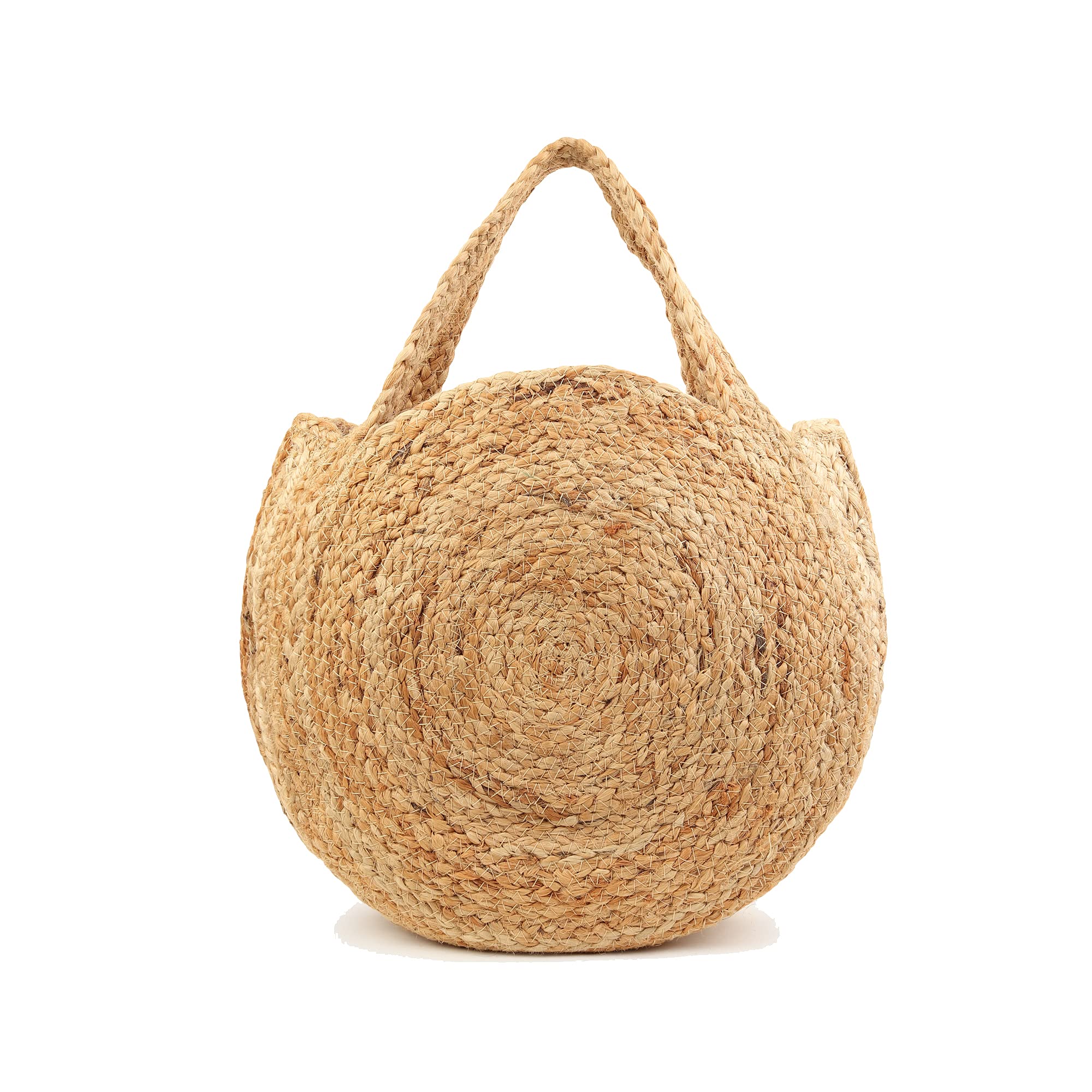 Habere India Woven Jute Tote Bag - Beach & Shopping Handbag