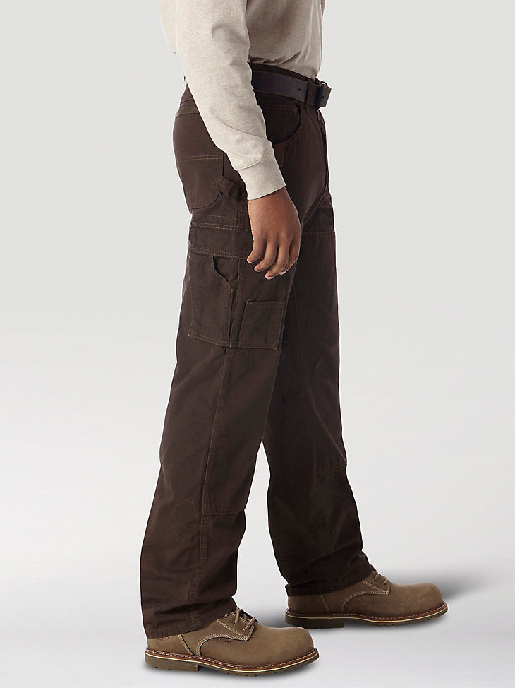 Ripstop Ranger Cargo Pants for Men - Durable Tactical Work Pants in Dark Brown | Outdoor Hiking, Camping & Workwear