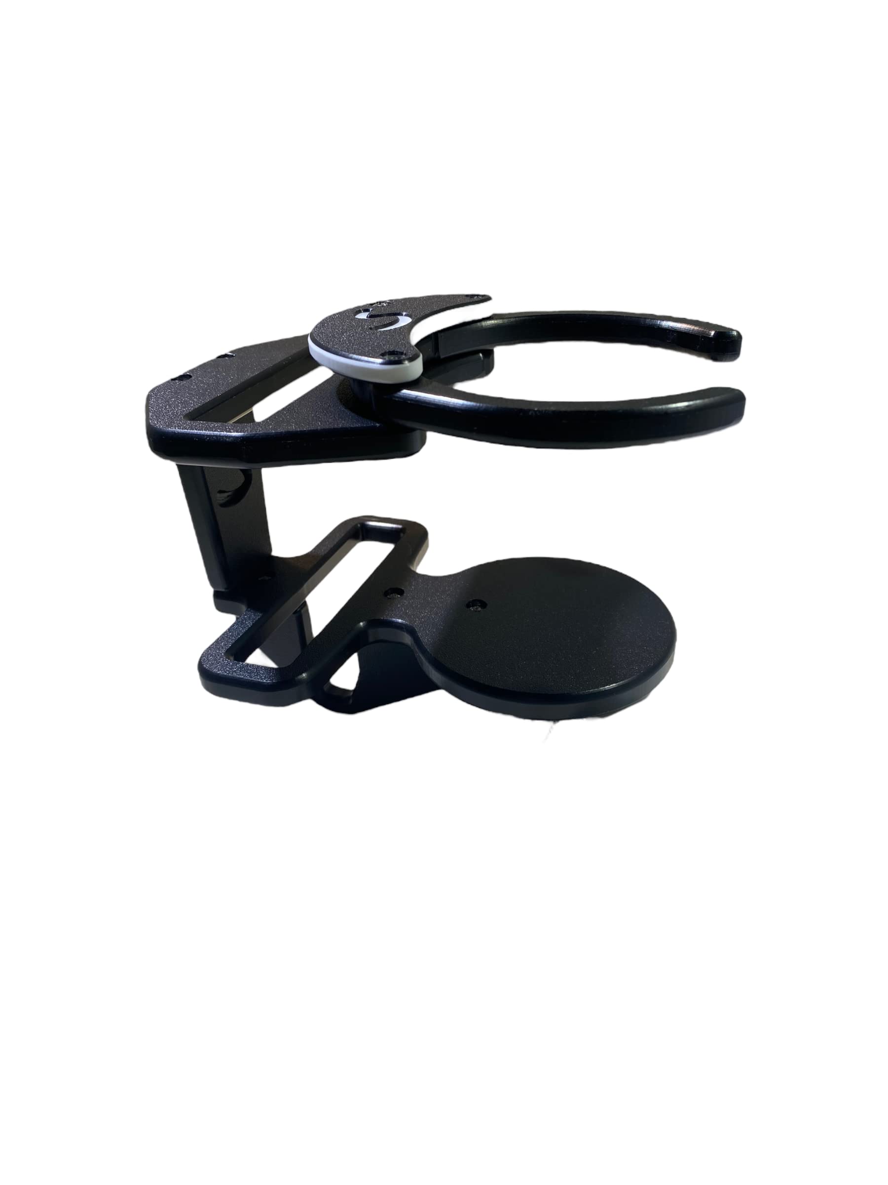 Pride Jazzy Power Chair Accessory - Right Hand Smart Phone & Adjustable Drink Holder Combo | Mobility Scooter Cup & Phone Mount for Daily Use, Outdoor Activities & Convenient Mobility