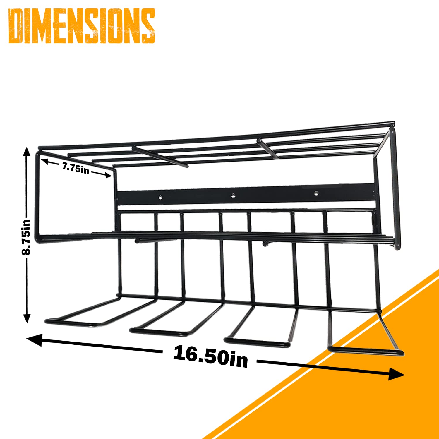 Sturdy Wall Mount Drill Holder & Tool Storage Organizer - Heavy Duty Power Tool Rack for Workshop & Garage Organization - Perfect for DIY Projects and Professional Workbench Storage