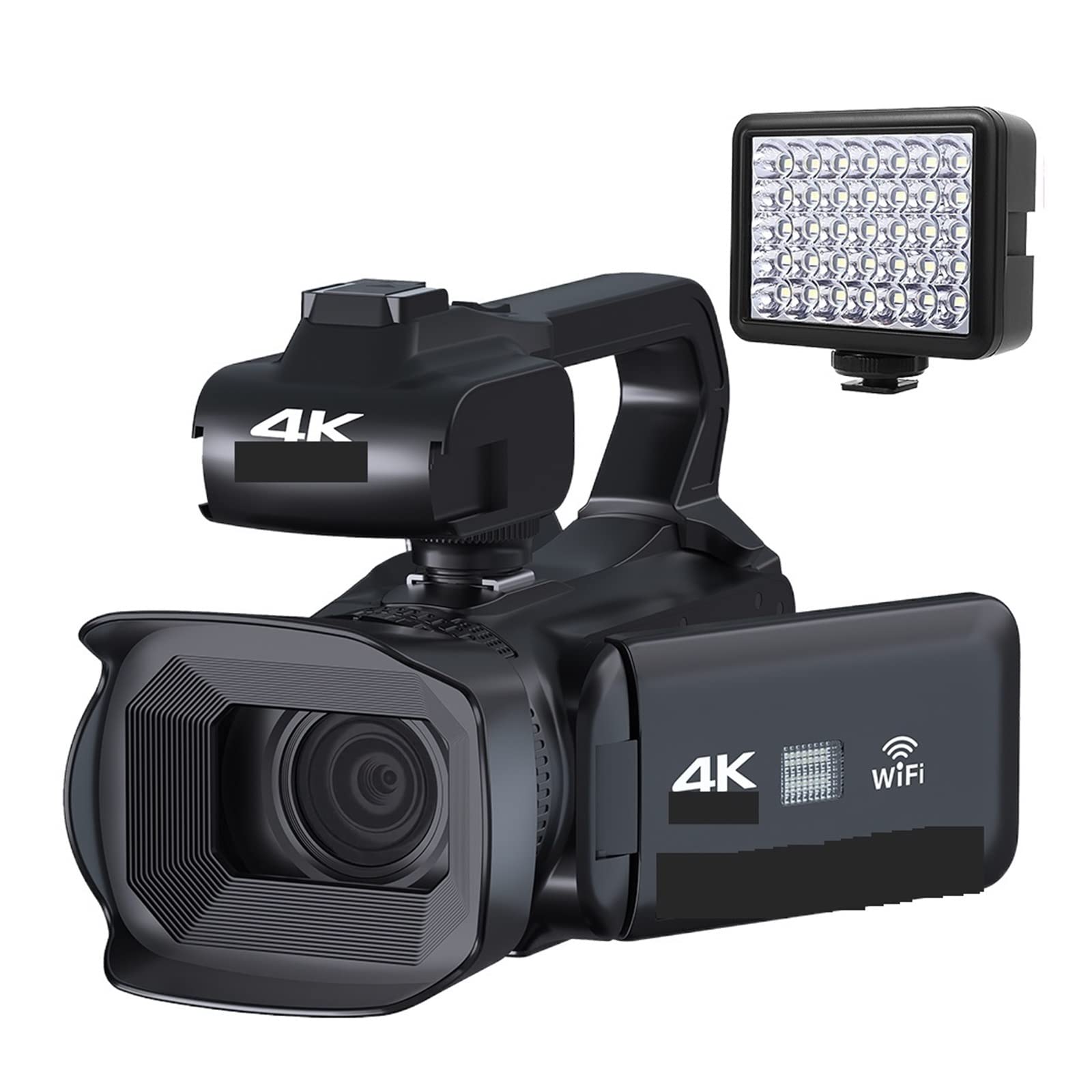 AUBEST 4K Ultra HD Video Camera Camcorder with 64MP, 18X Zoom, 4.0