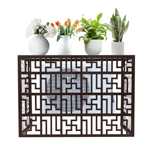 Coffee/39.37 “L x 19.69 ”W/Hollow Out design
