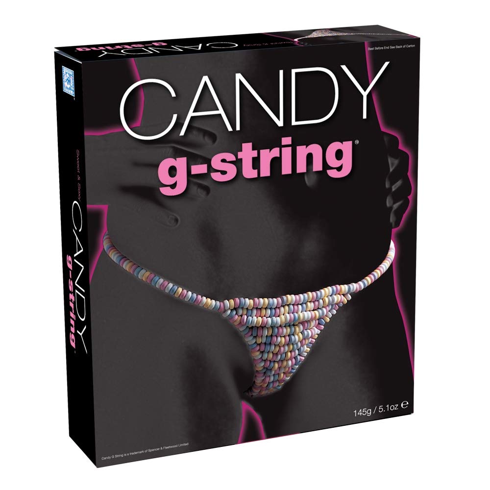 Sexy Candy G-String Thong Underwear for Women - Comfortable Lace Panties for Date Night, Boudoir & Special Occasions