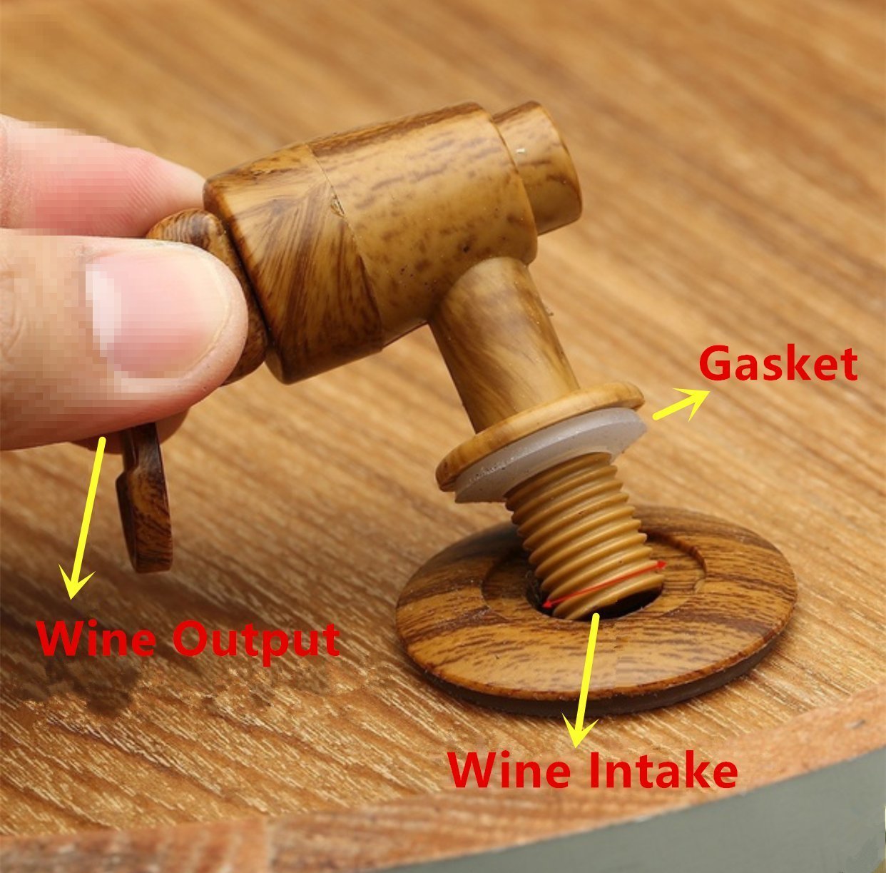 10L Oak Whiskey Barrel Dispenser - Premium Aging Barrel for Wine, Spirits, Beer & Liquor Storage - White Oak Home Bar Decor - Perfect for Whiskey Aging, Cocktail Making & Bar Display