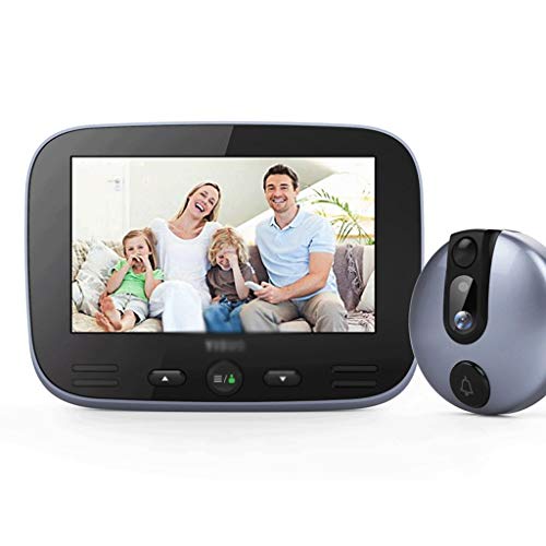 Wireless Doorbell Kit with Adjustable Volume & LED Flash - Battery Powered Home Security Door Chime for House, Apartment, Office - Ideal for Elderly, Hearing Impaired & Night Use (Color: Black)