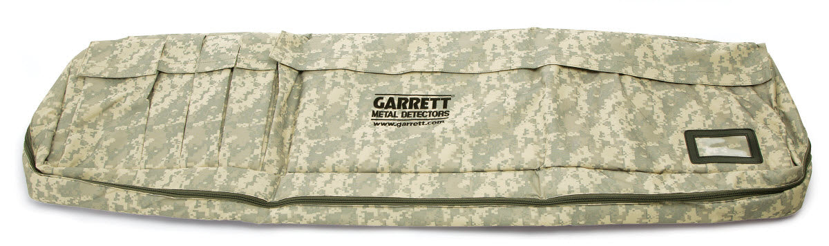**Garrett Soft Case - Universal 5-Pocket Metal Detector Carry Bag (Digital Camouflage) - Durable & Lightweight for Outdoor Treasure Hunting & Beach Metal Detecting**