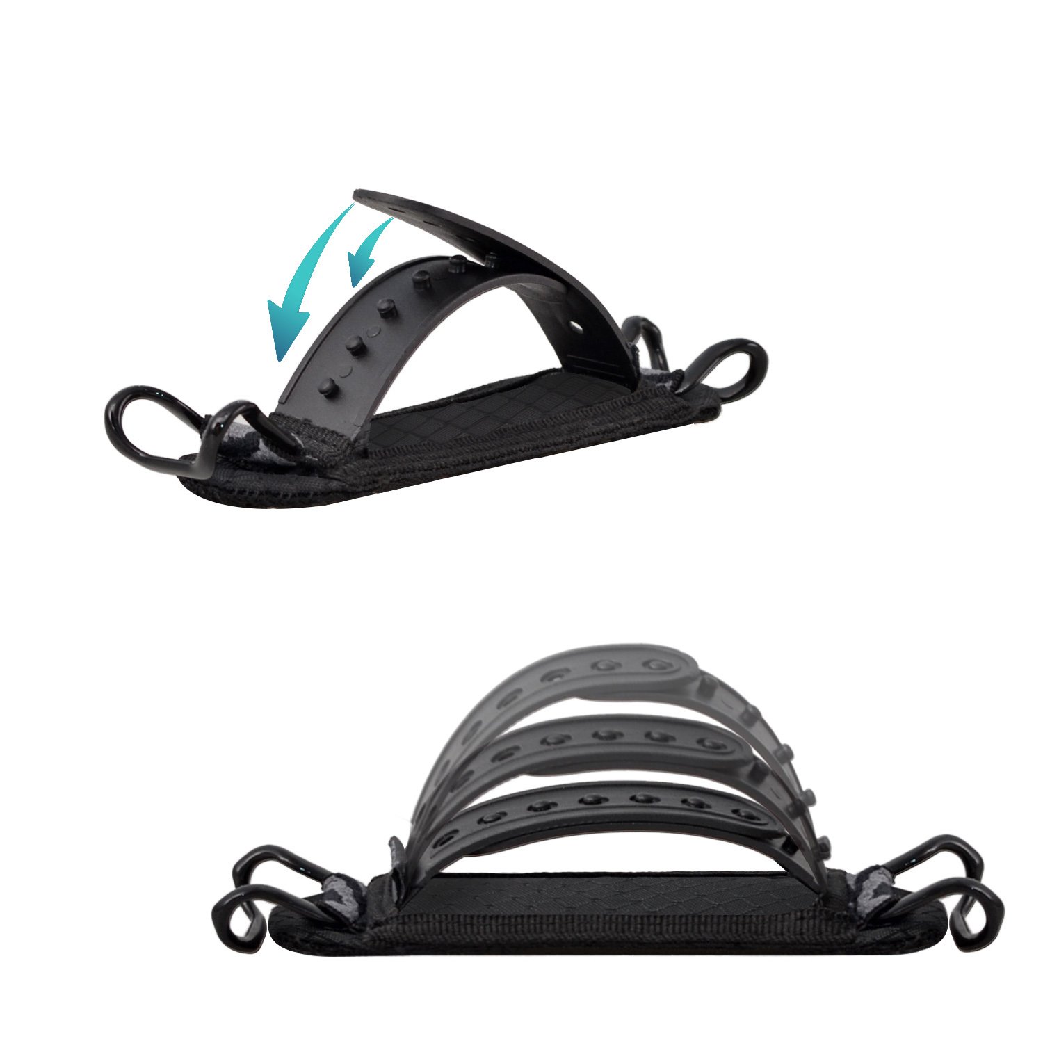 TFY Security Phone Hand Strap Holder with Adjustable Belt Stand - Compatible with iPhone 16/16 Plus/16 Pro Max/15 Pro/14/Xs Max/XR/SE & Samsung Galaxy S24/S23/Note 20/Huawei Mate 60 Pro - Anti-Drop Wrist Strap for Running, Hiking & Outdoor Activities (Black)