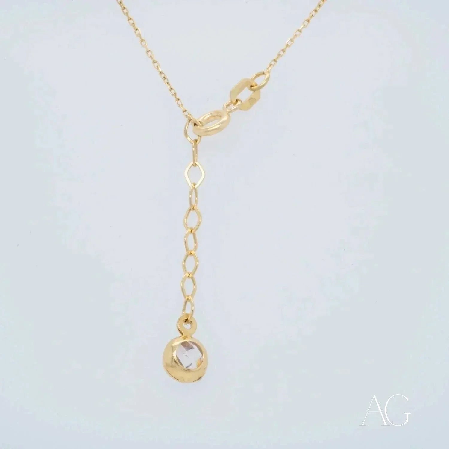 18K Gold Charm Anklet for Women - Elegant Art Jewelry for Everyday Wear & Special Occasions