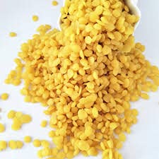 Organic Pure Yellow Beeswax Pastilles - Raw, Unrefined, 250g for DIY Skincare, Lip Balm, Candles & Natural Beauty Products