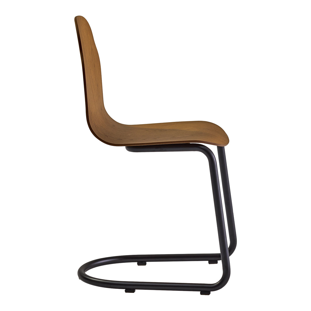 Modern Cantilever Chair with Sturdy Wooden Frame - Stylish & Ergonomic Seating for Home, Office, or Outdoor Use