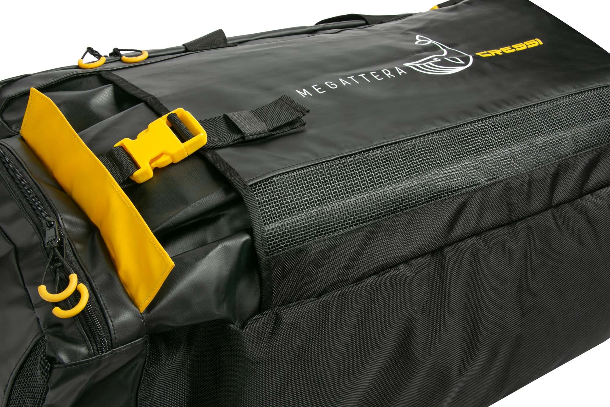 **Cressi Waterproof 110L Duffel Bag with Adjustable Shoulder Strap – Durable Gear Protection for Outdoor Adventures, Water Sports, Boating & Scuba Diving – Megattera Series – Designed in Italy – Perfect for Travel, Camping & Beach Trips**