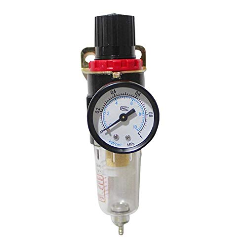 AFR-2000 Oil Filter Air Compressor Pressure Regulator with Gauge | Water Separation & Air Treatment Unit | Pneumatic System Parts for Industrial & Automotive Use