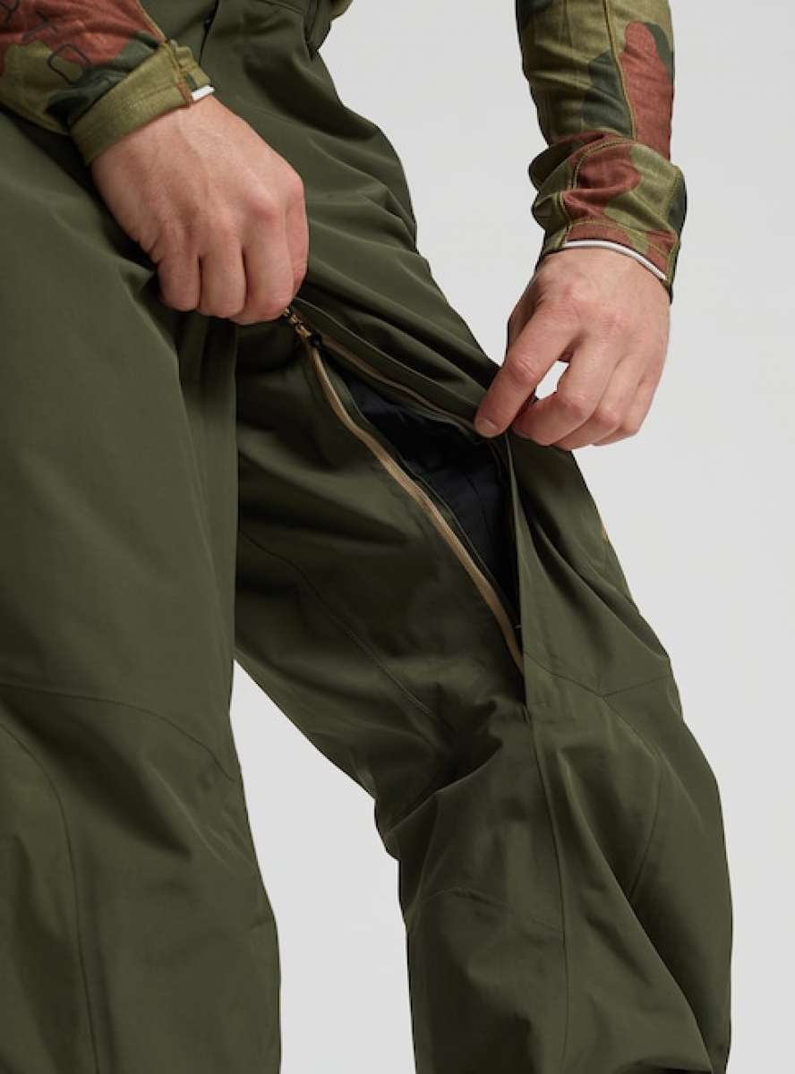 Burton AK GORE-TEX Cyclic Snowboard Pants 2023 - Waterproof & Breathable Ski Pants for Men & Women - Perfect for Snowboarding, Skiing & Winter Outdoor Adventures