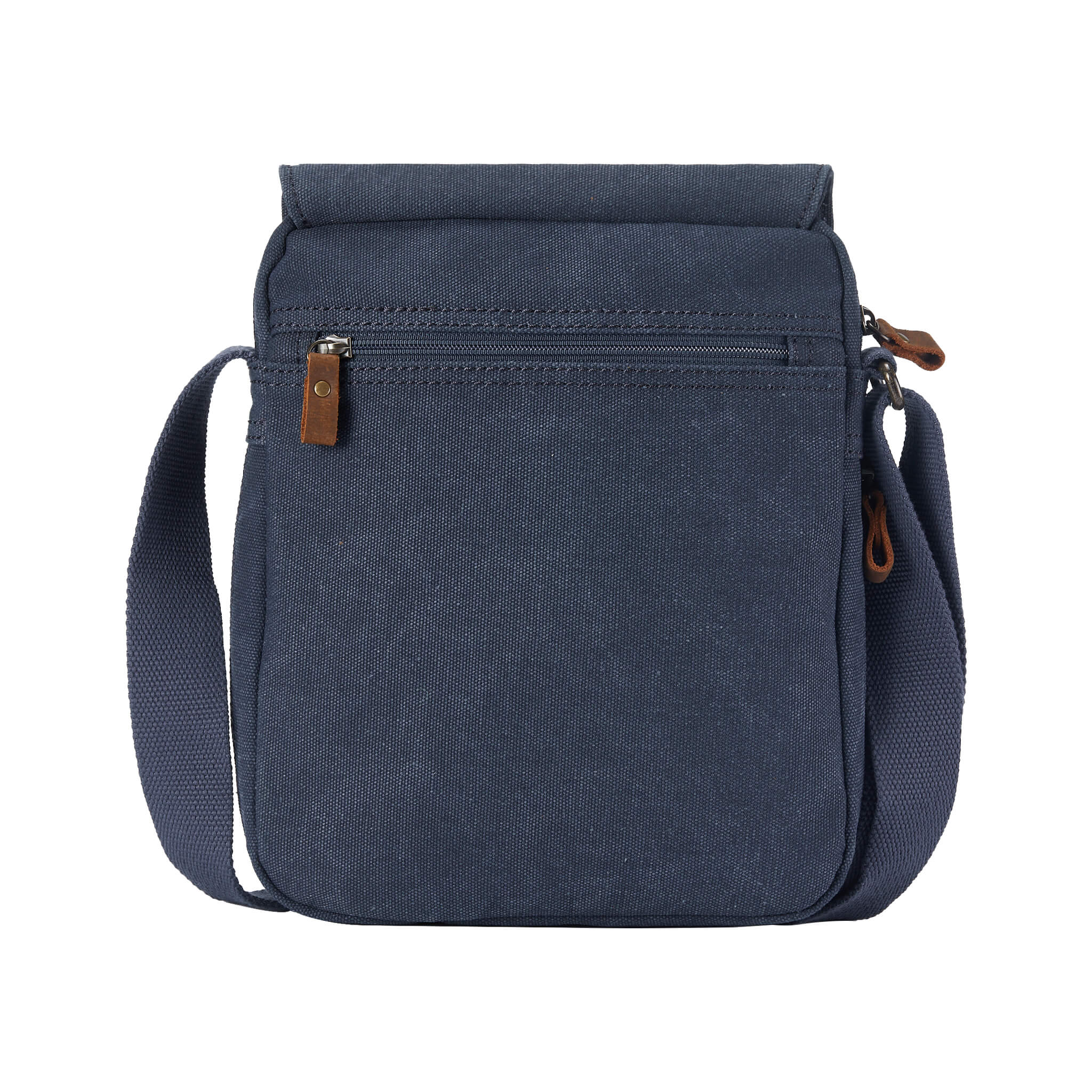 TRP0211 Troop London Classic Canvas Crossbody Bag for Men & Women - Stylish & Durable Everyday Shoulder Bag for Work, Travel & Casual Outings